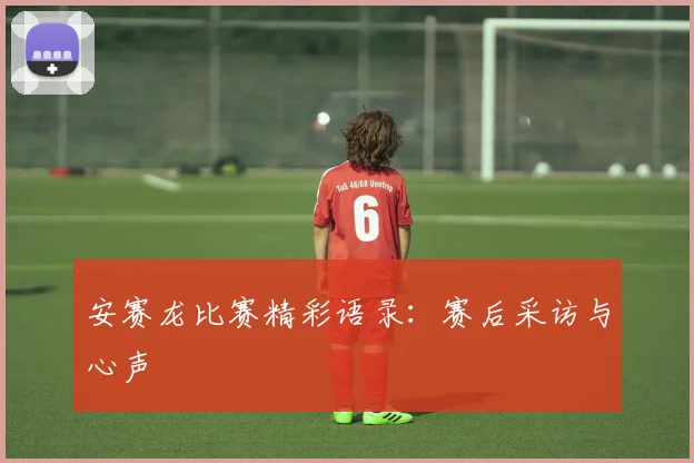 安赛龙比赛精彩语录：赛后采访与心声